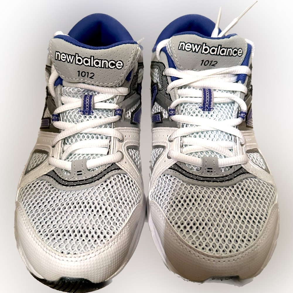 NEW Balance NB 1012 Training/Walking White/Periwinkle Womens US Size 7.5B EUR 38